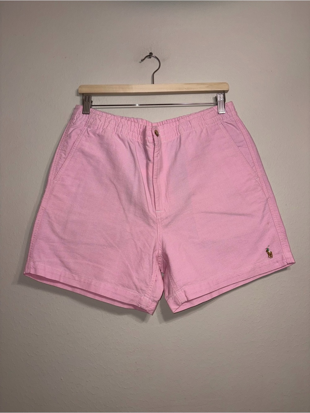 Polo by Ralph Lauren Men’s Prepste Oxford Classic Pink Cotton Short L